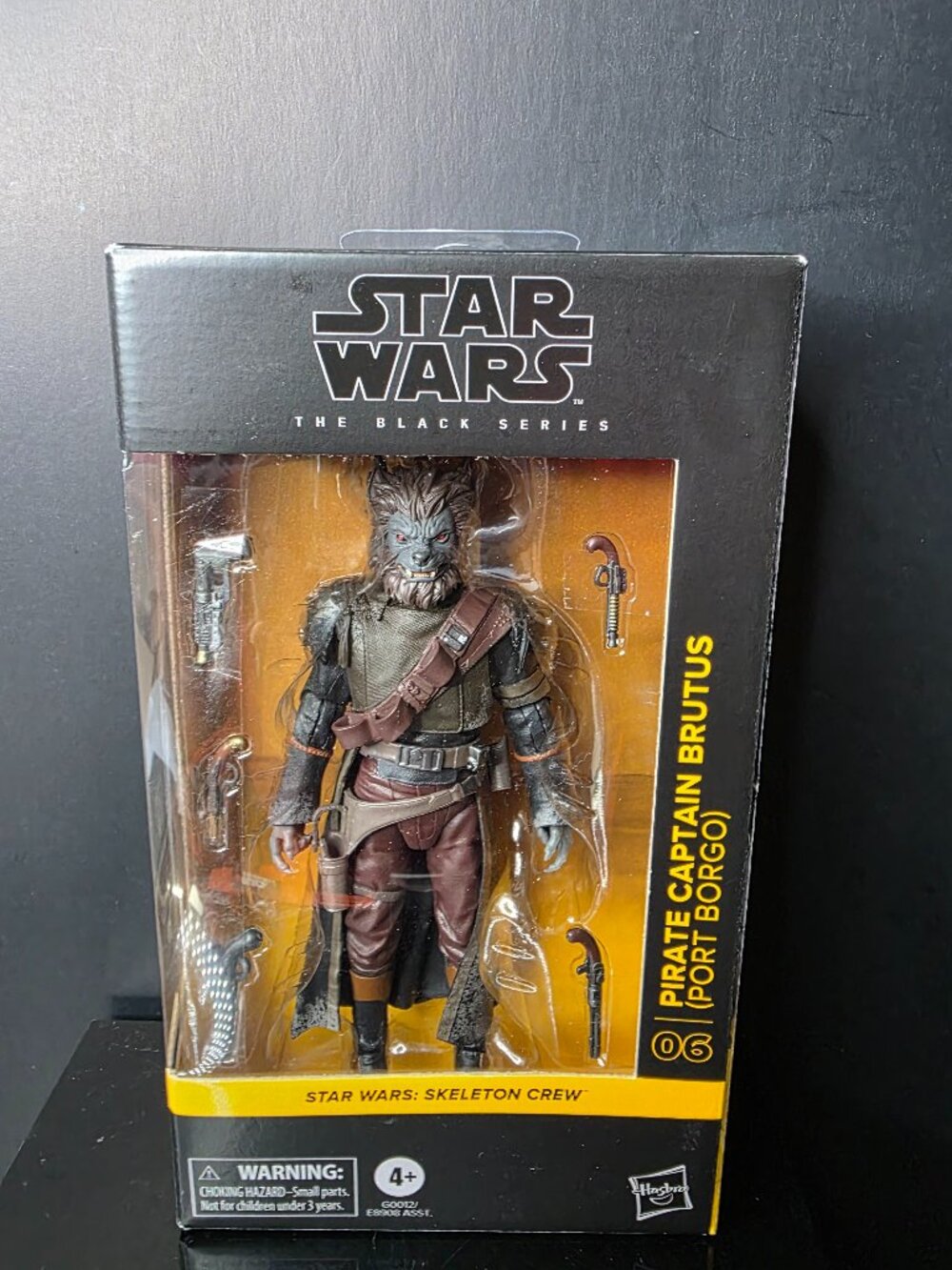 Star Wars Black Series Pirate Captain Brutus Port Borgo #06 Skeleton Crew Hasbro